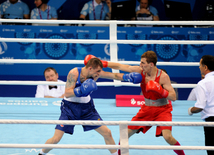 Bakı 2015: Kişilər arasında boks yarışının üçüncü gününə start verilib. Azərbaycan, 18 iyun 2015